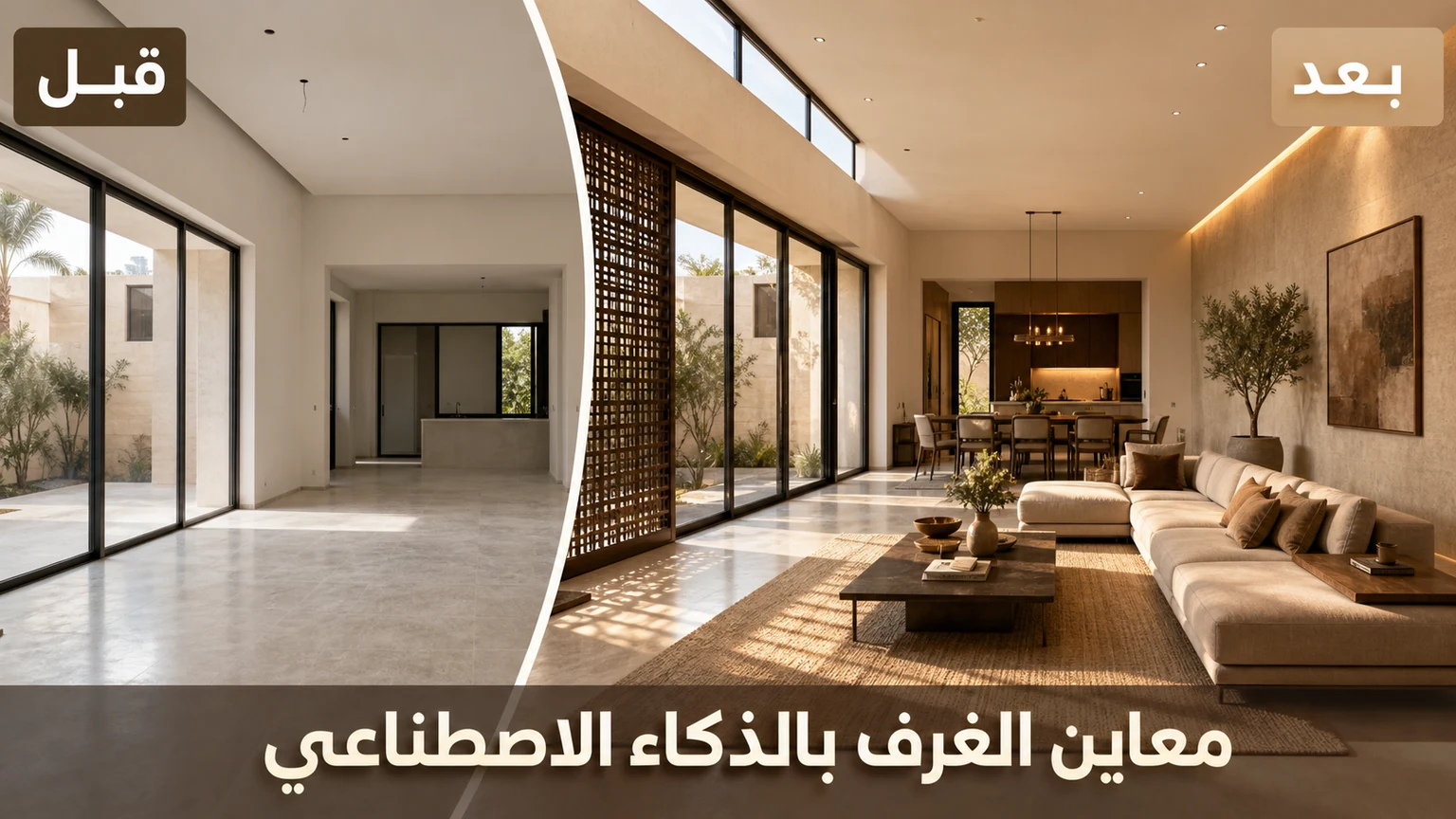 معاينة الغرف بالذكاء الاصطناعي