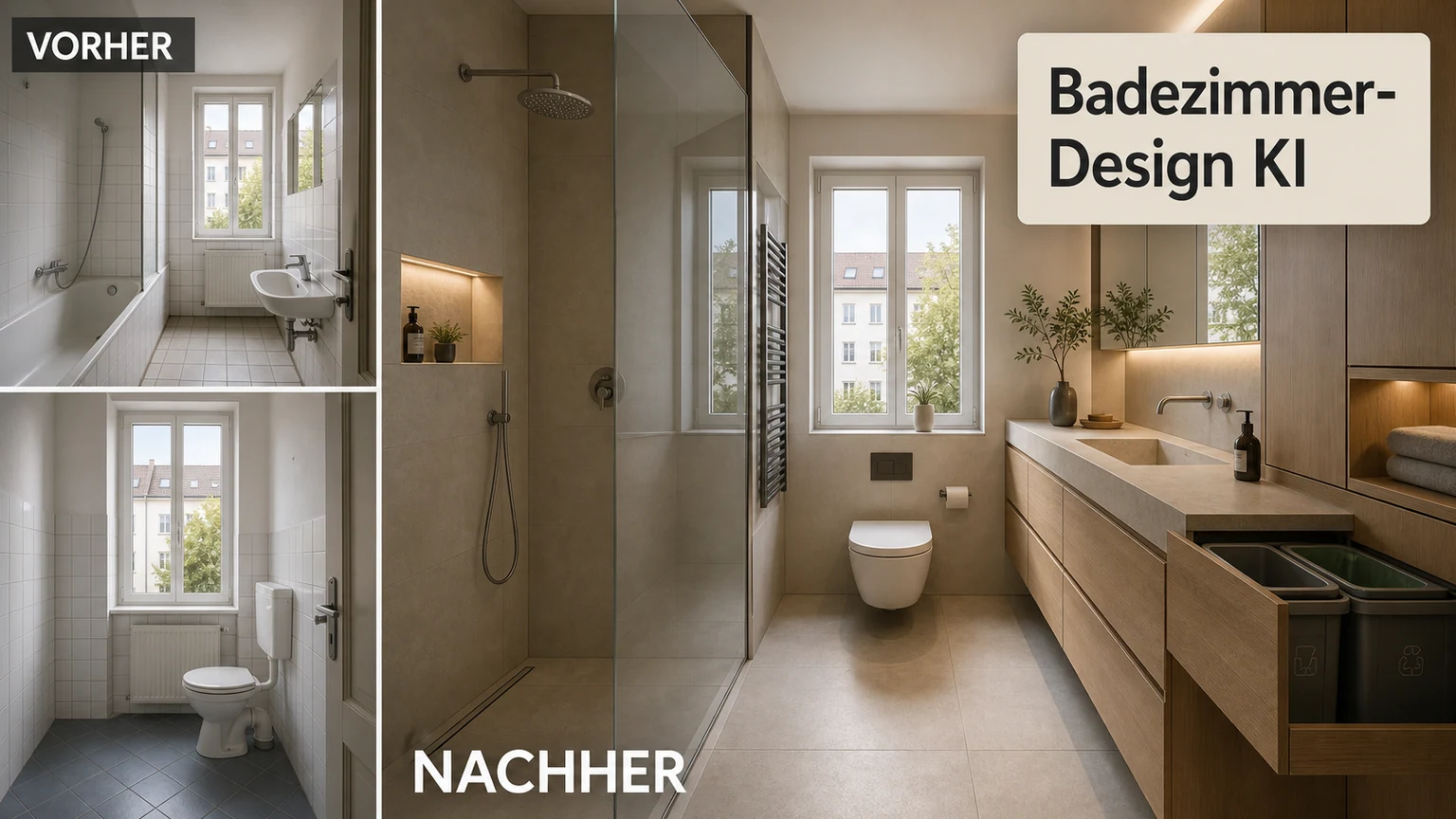 Badezimmerdesign KI
