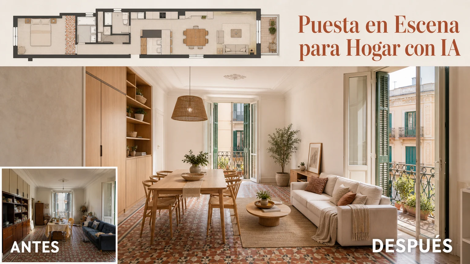 Staging para Hogares IA