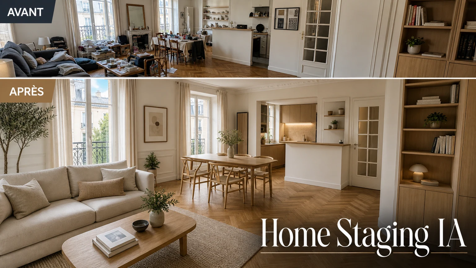 Mise en Scène Immobilière IA