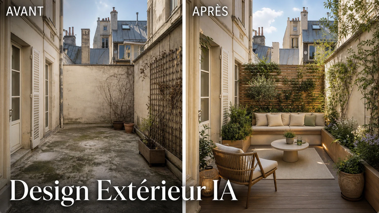 Design d'Extérieur IA