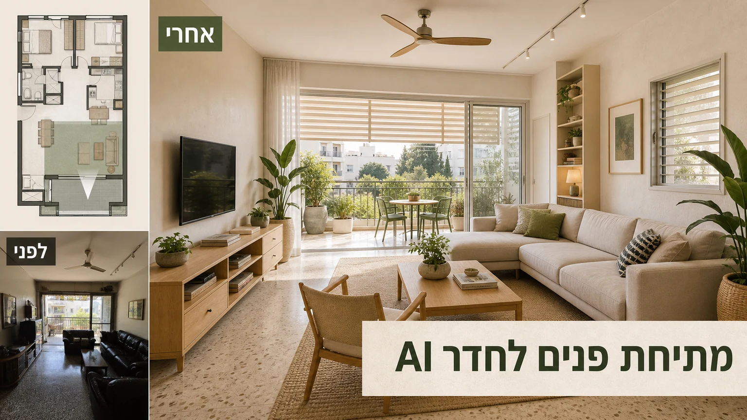 מתיחת פנים לחדר AI