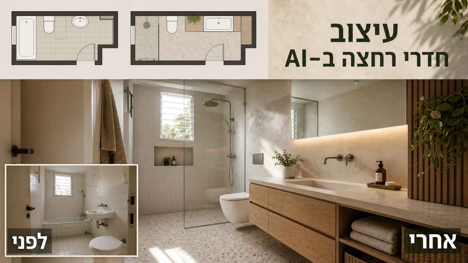 עיצוב אמבטיה AI