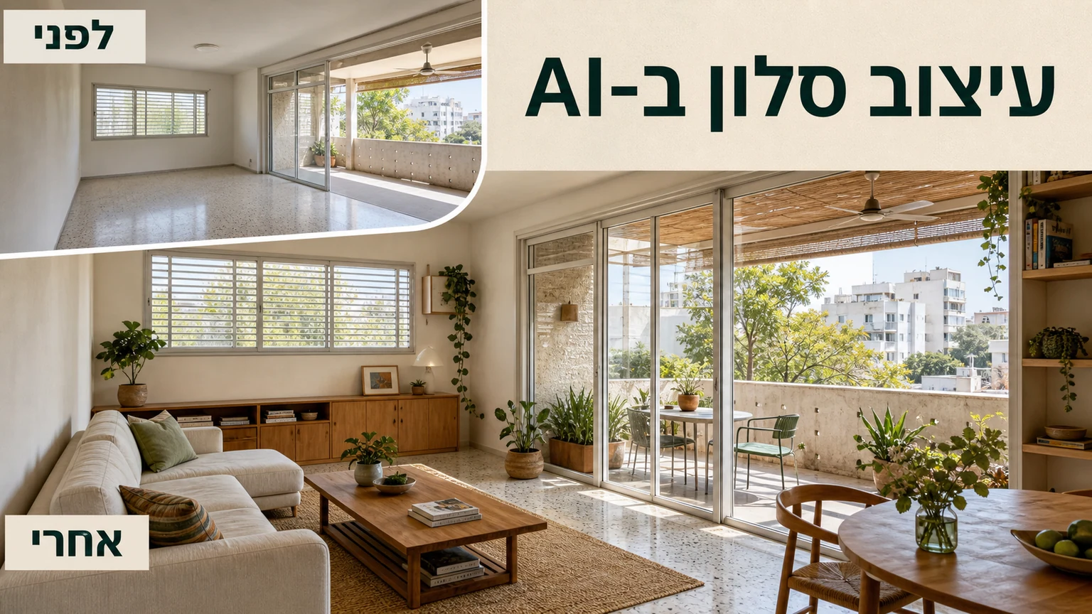 עיצוב סלון AI
