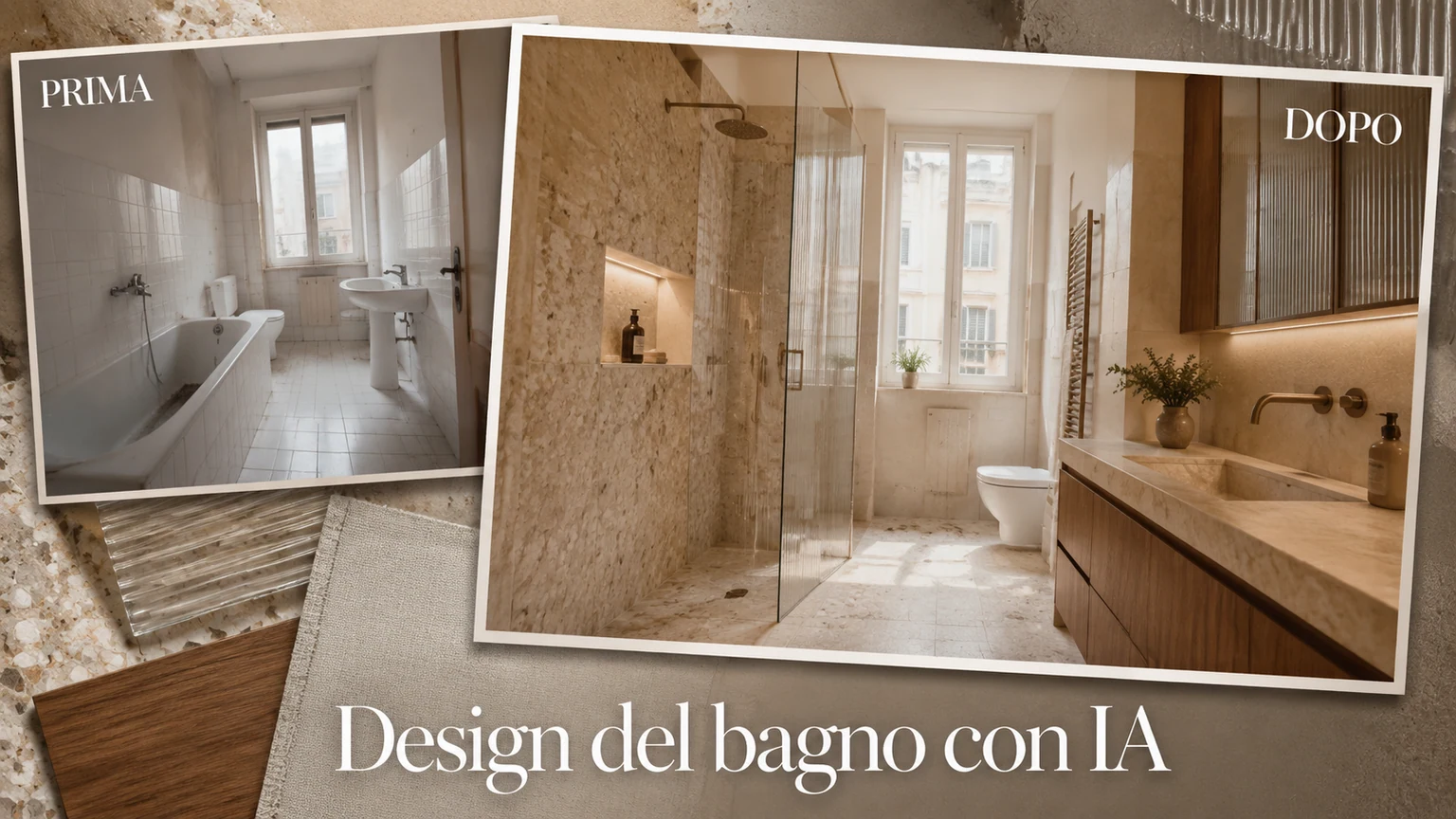 Design del bagno con IA