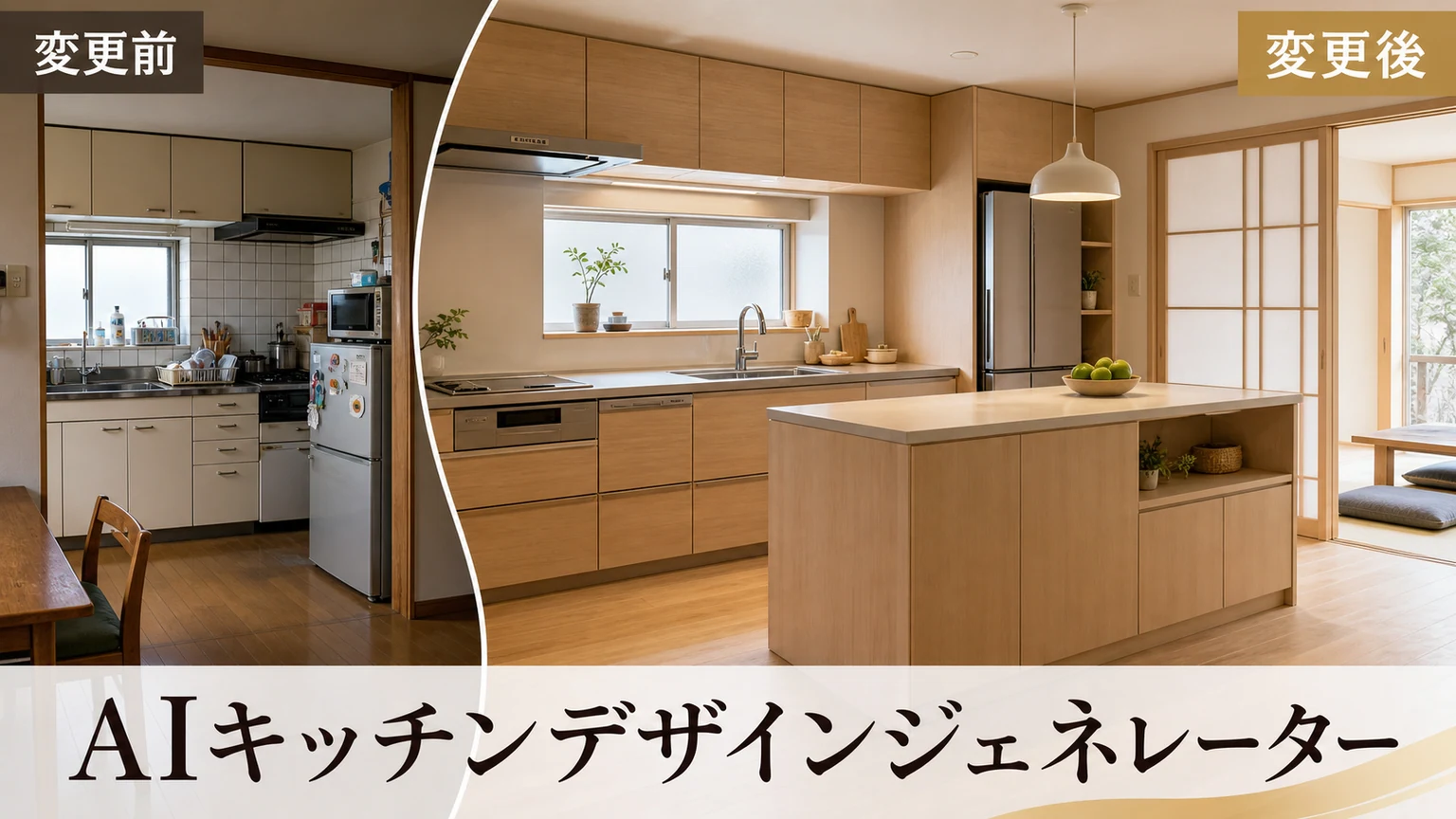 AIキッチンデザインジェネレーター