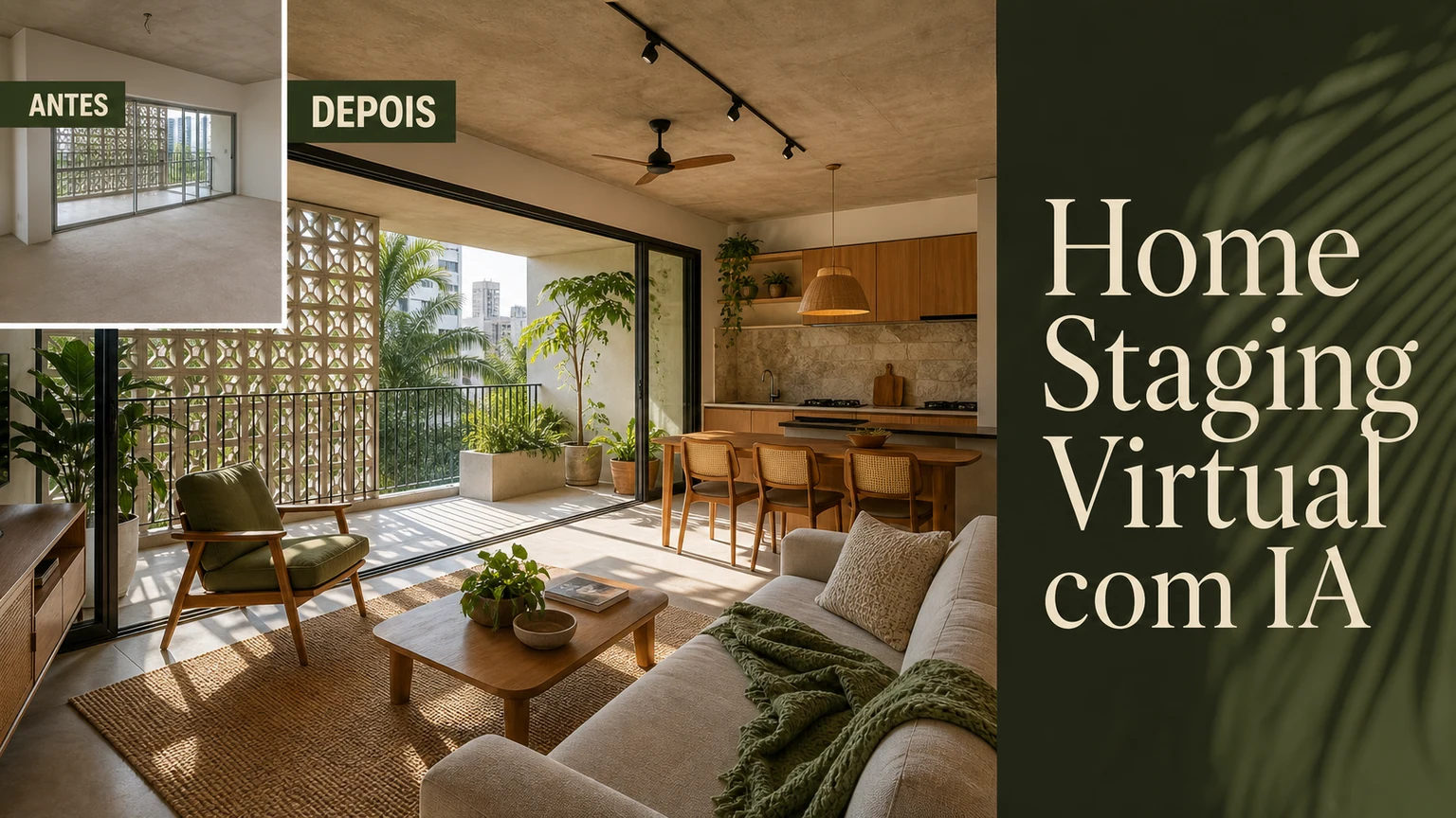 Home Staging Virtual com IA
