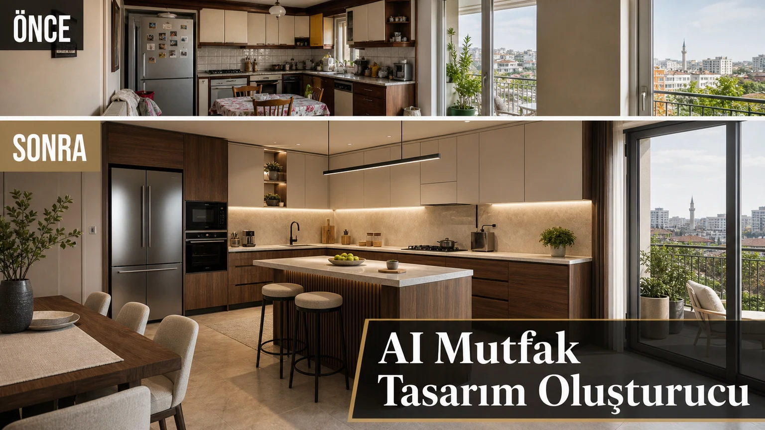 AI Mutfak Tasarım Oluşturucu