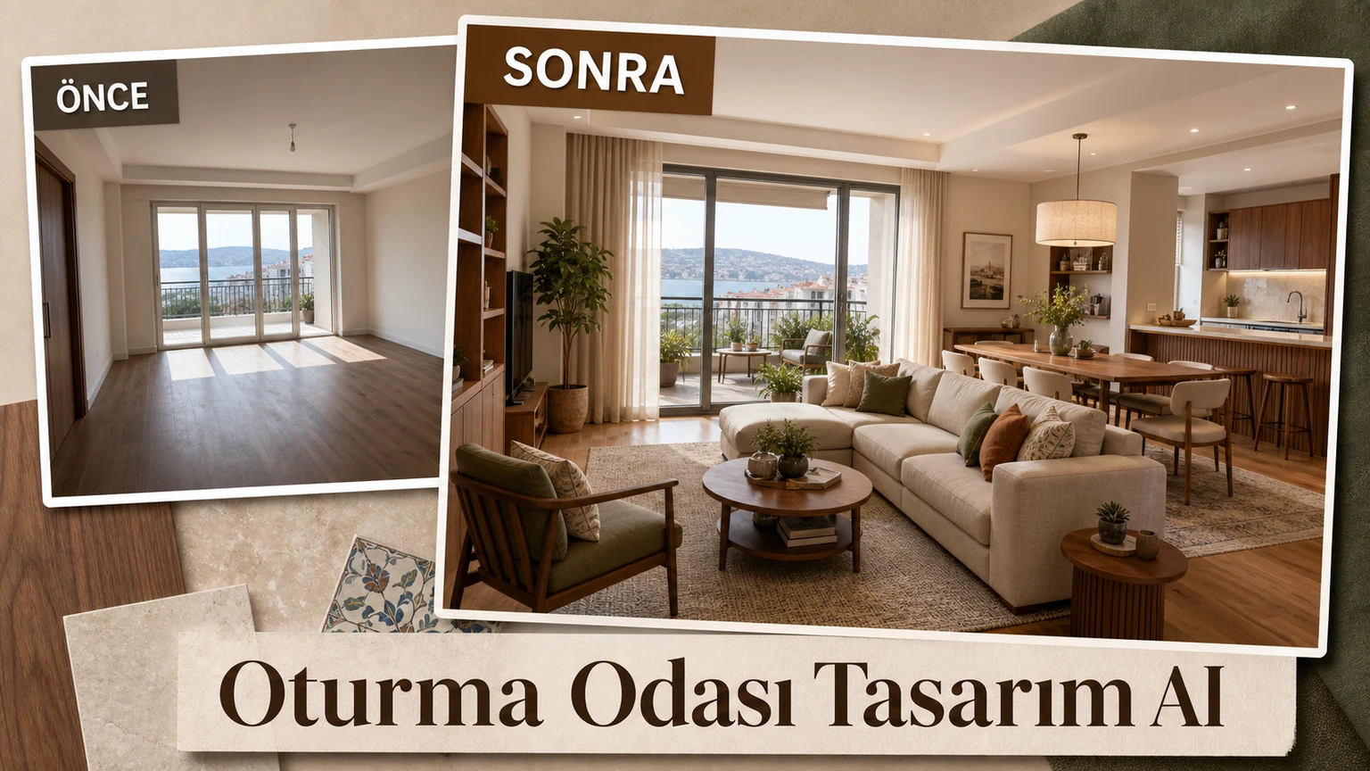Oturma Odası Tasarım AI
