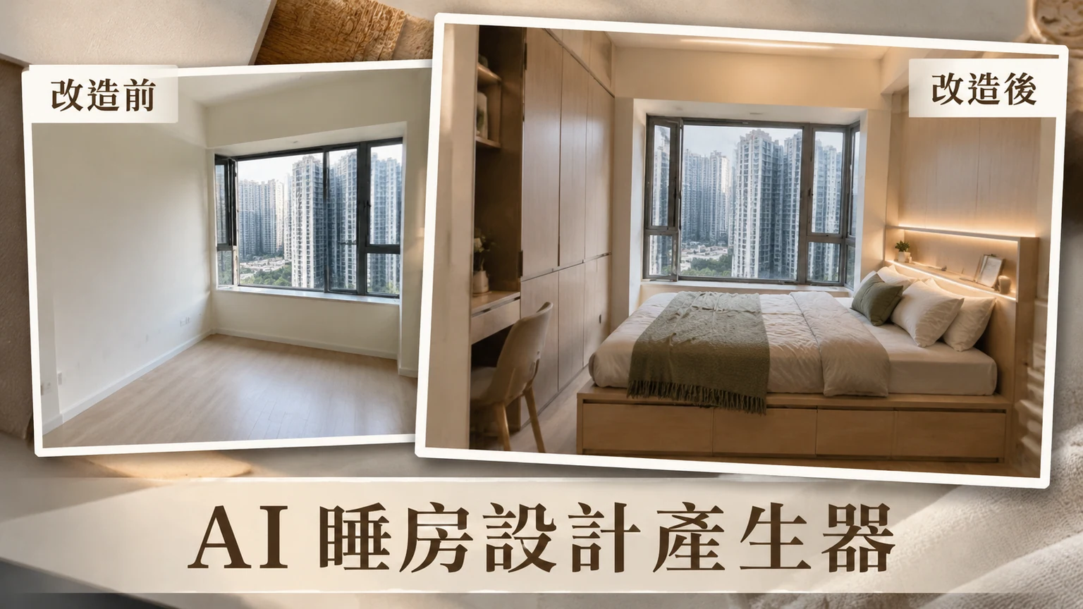 AI 臥室設計生成器