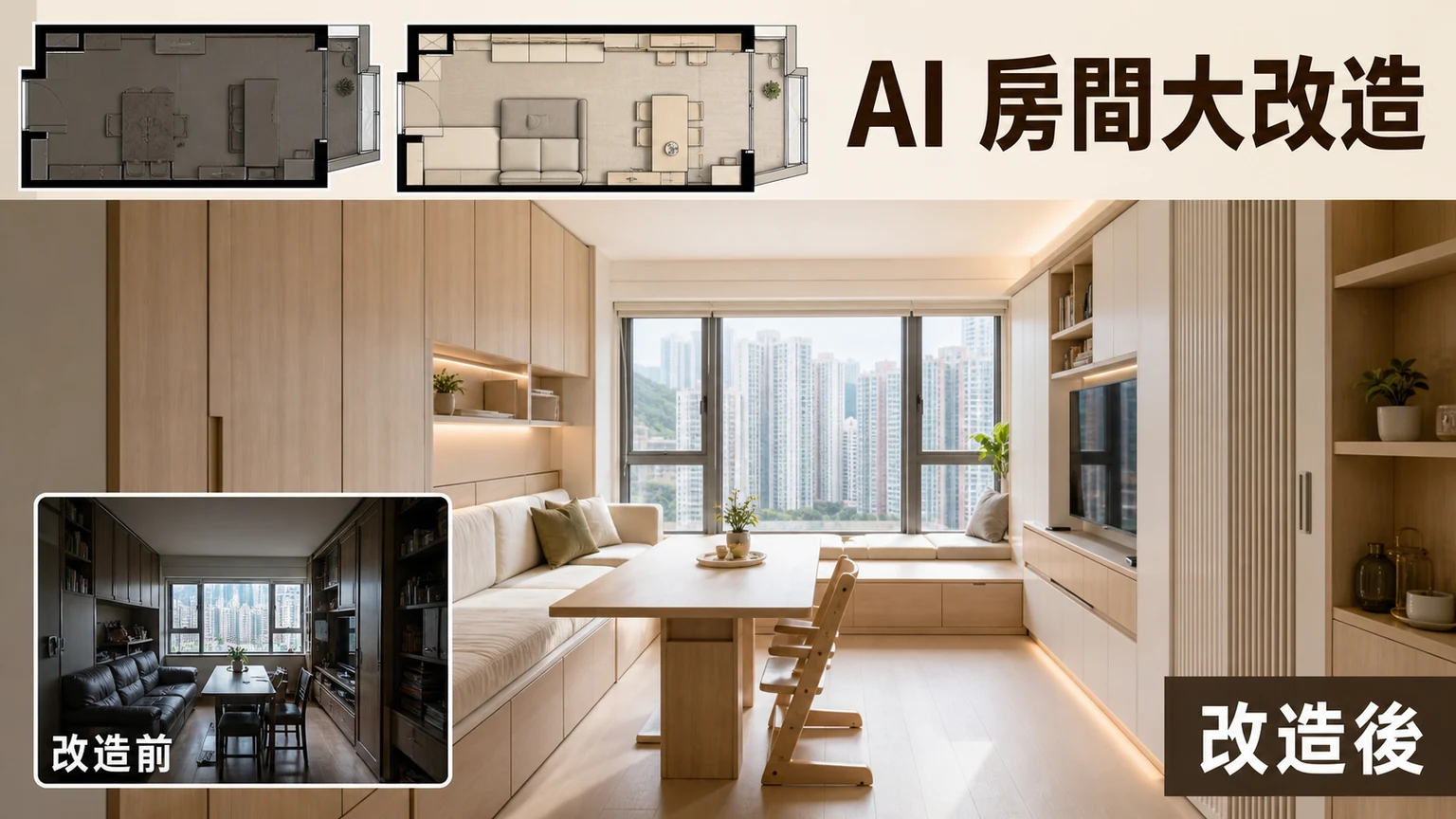 AI 房間改造