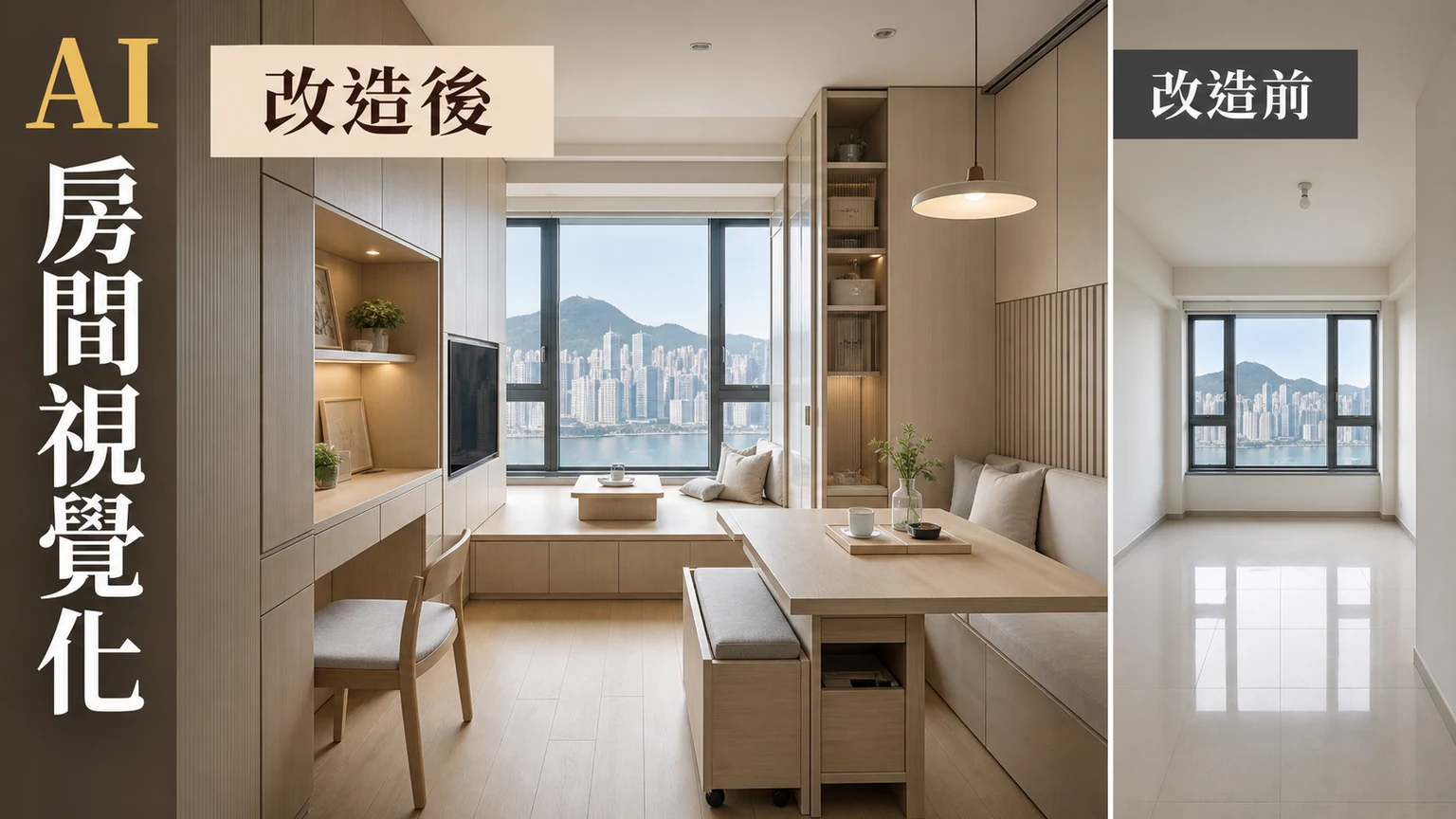 AI 房間可視化