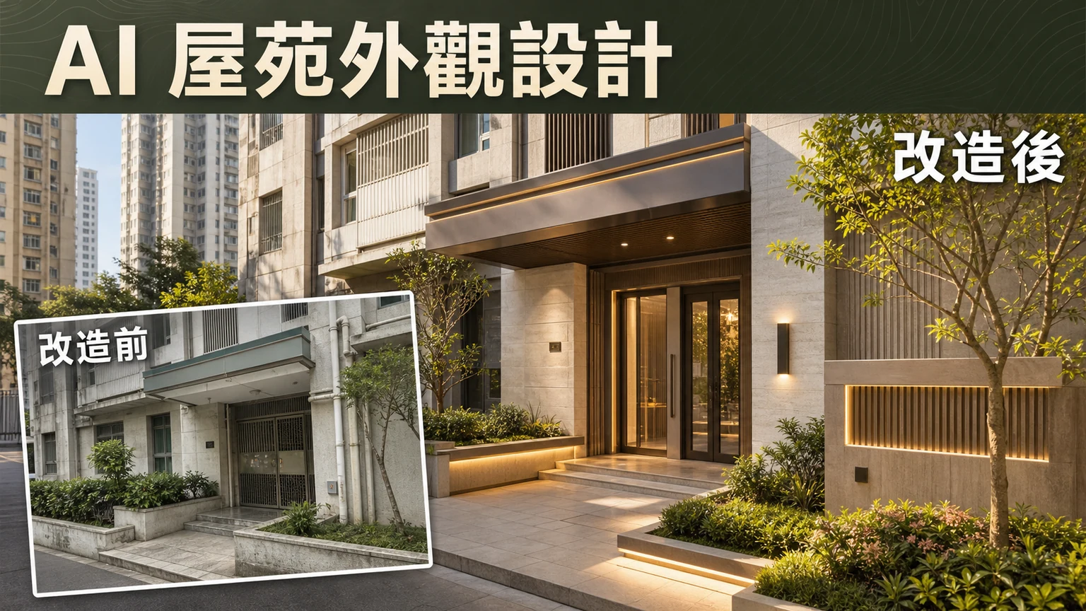 房屋外觀設計 AI